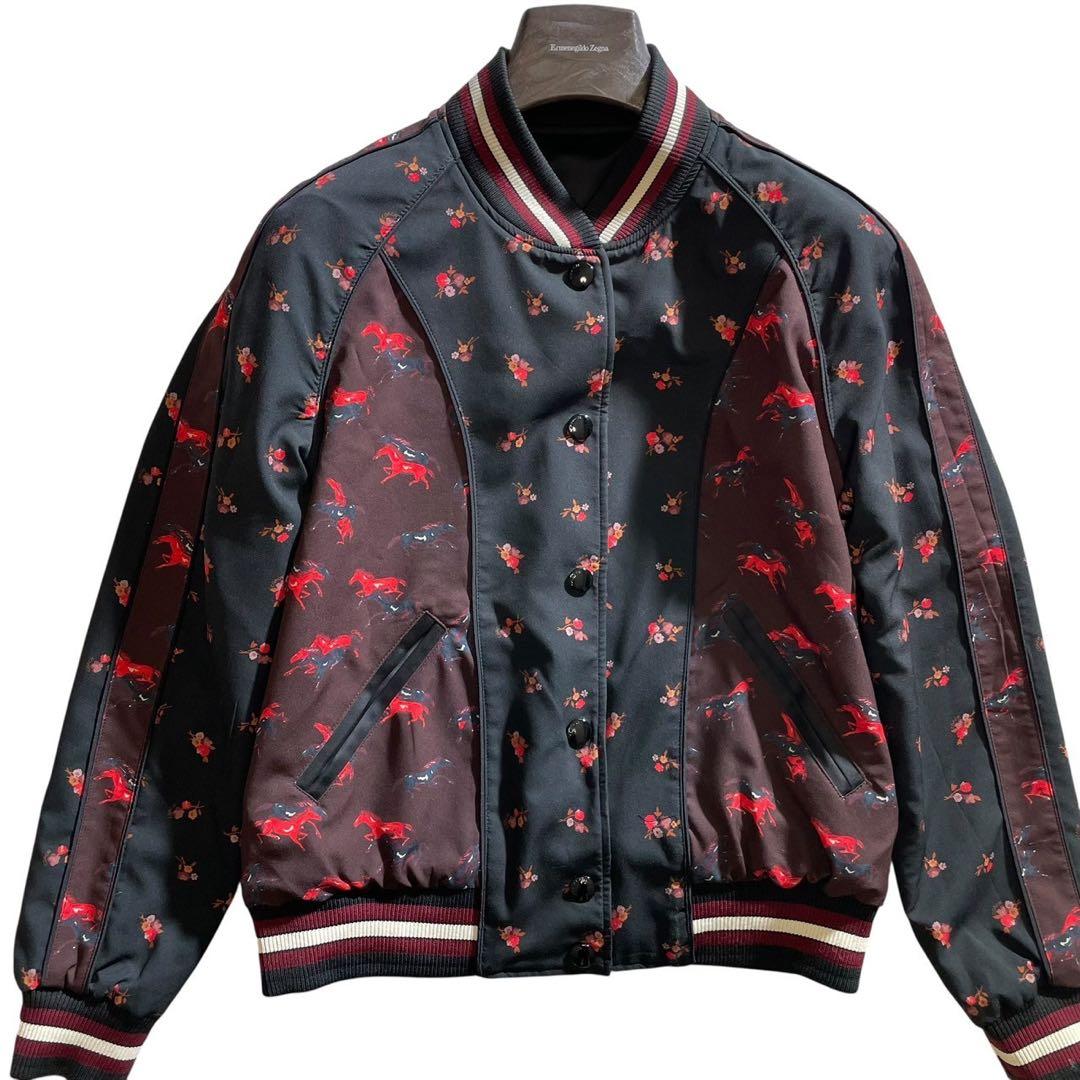 ✨️未使用級✨️COACH コーチ レディースリバーシブル スカジャン 刺繍