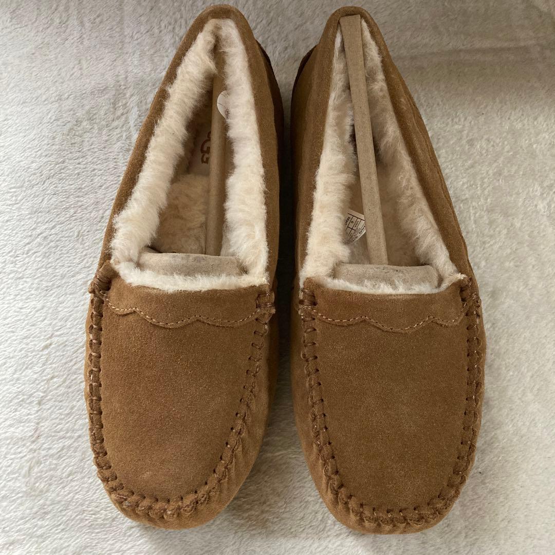 【新品】UGG SALLOPED MOC USA6/JP23 CHESTNUT