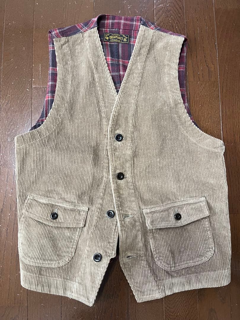 ボーイズマーケットCHESAPEAKE'S コーデュロイ ベスト