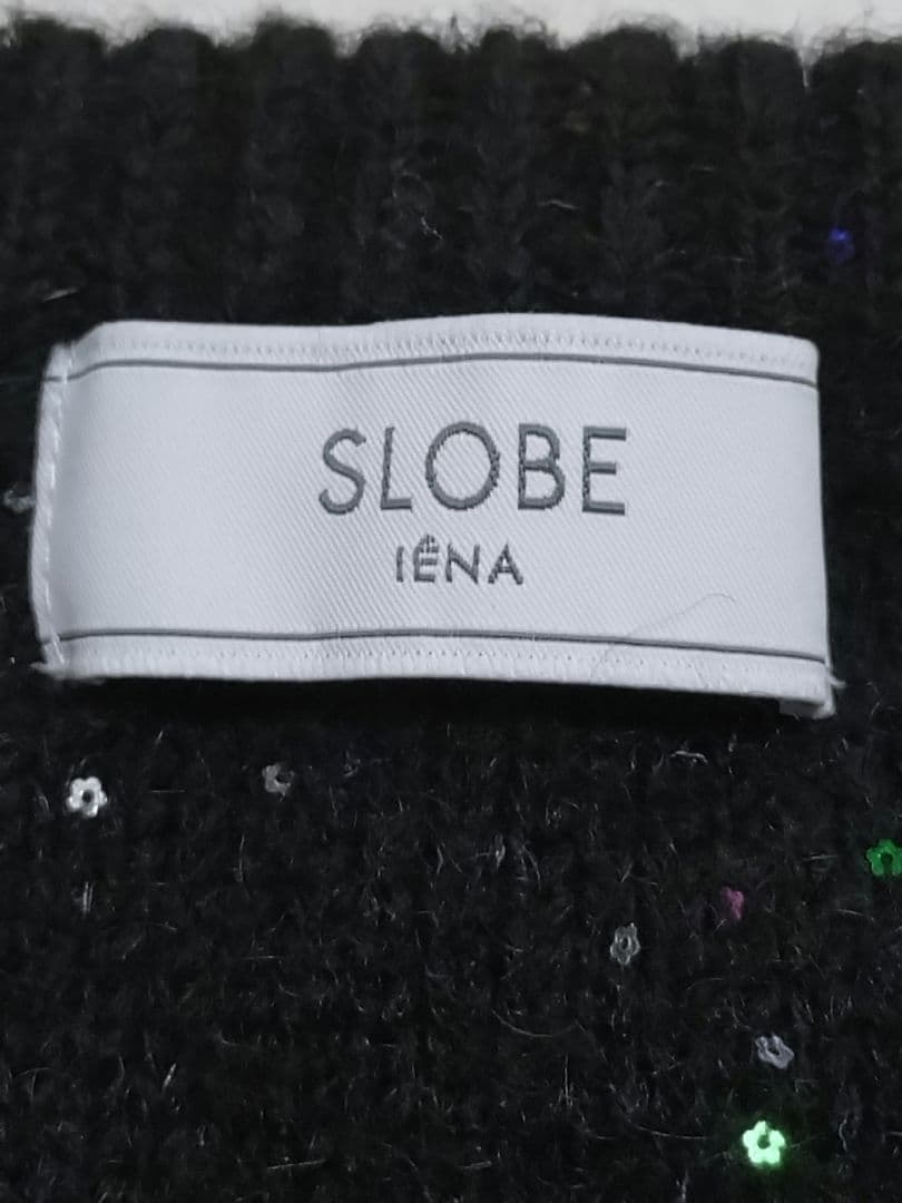 SLOBE IENAスローブイエナ今季大人気完売フラワースパンコールニット