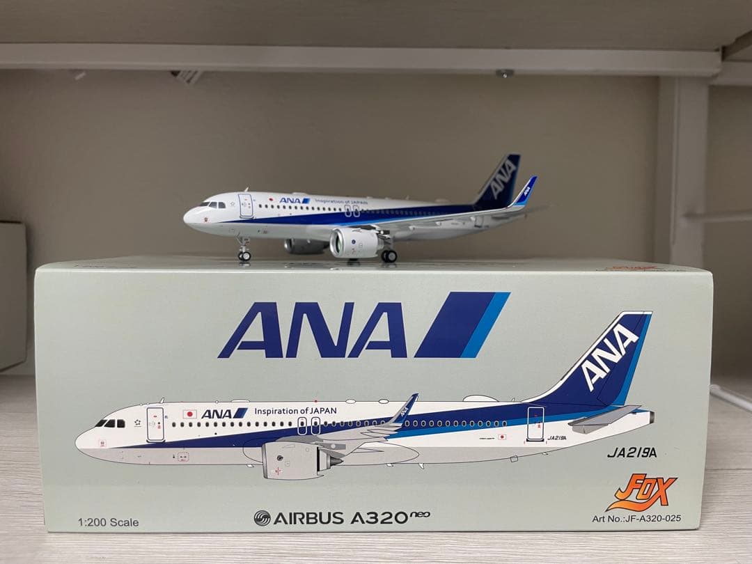 Jfox 1/200 全日空 ANA A320NEO JA219AN IOJ塗装