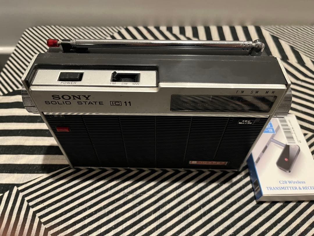 ○SONY ICF-110ラジオをBluetoothスピーカー化