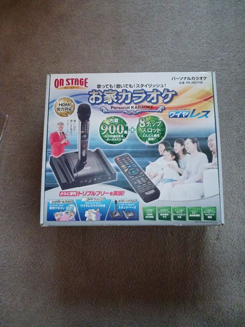 ON STAGE パーソナルカラオケ PK-NE01W