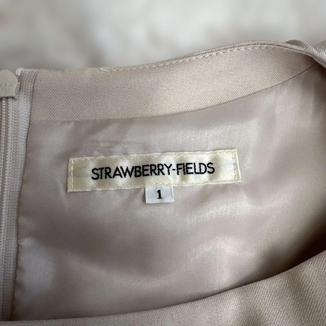STRAWBERRY-FIELDS ダブルプリーツワンピース