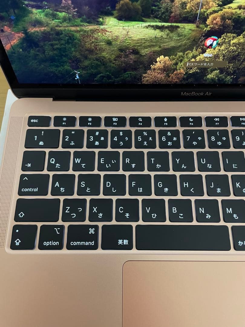 美品 MacBook Air M1チップ 充電数27回『容量100％』