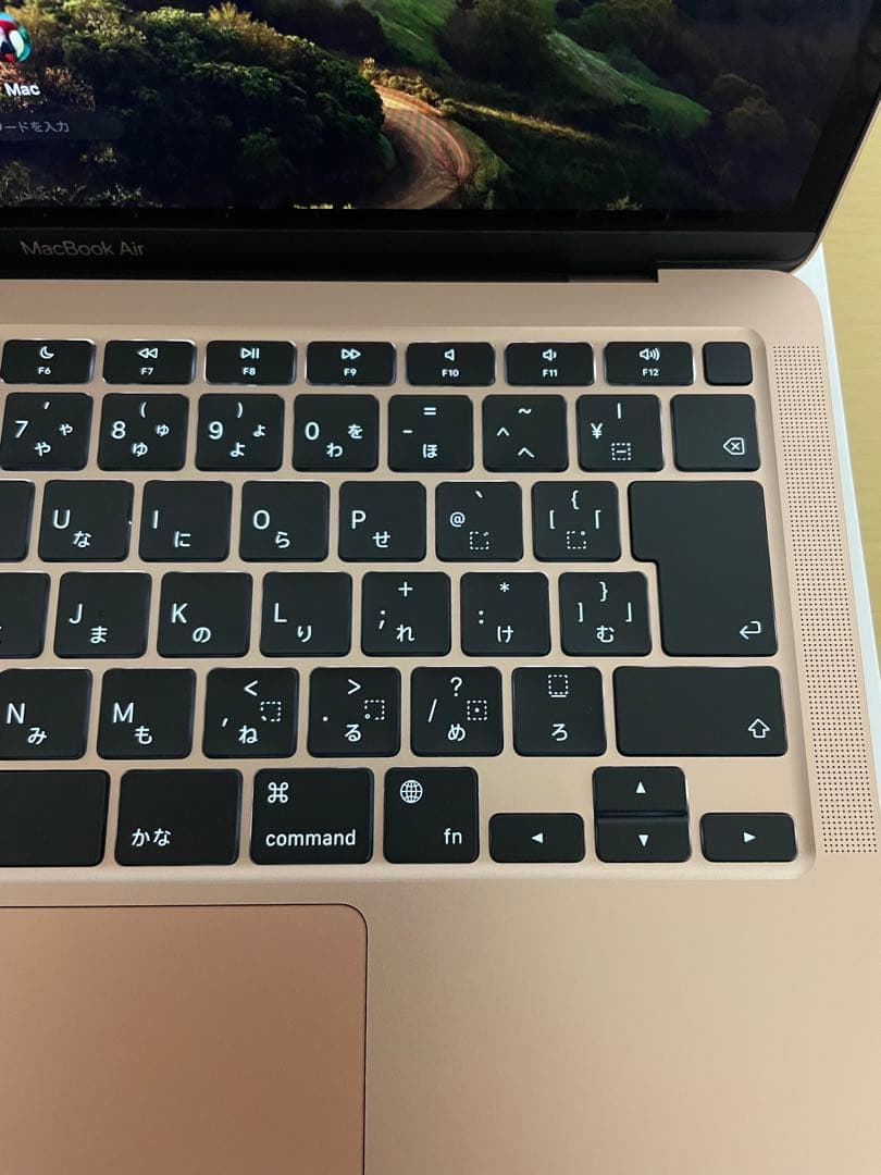 美品 MacBook Air M1チップ 充電数27回『容量100％』
