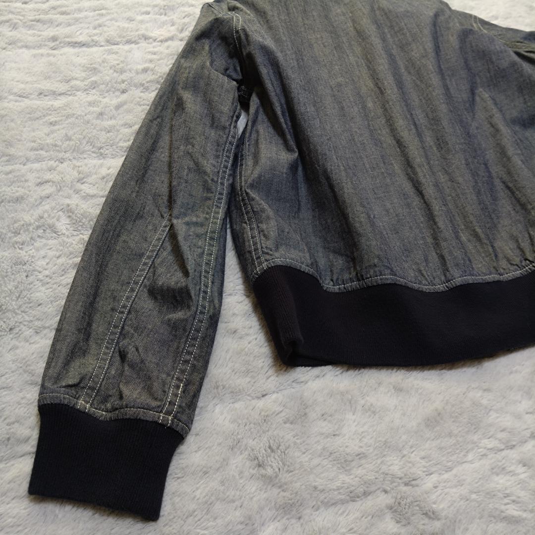 エンジニアードガーメンツ　ブルゾン　ジャケット　M美品　インディゴ調 アメリカ製