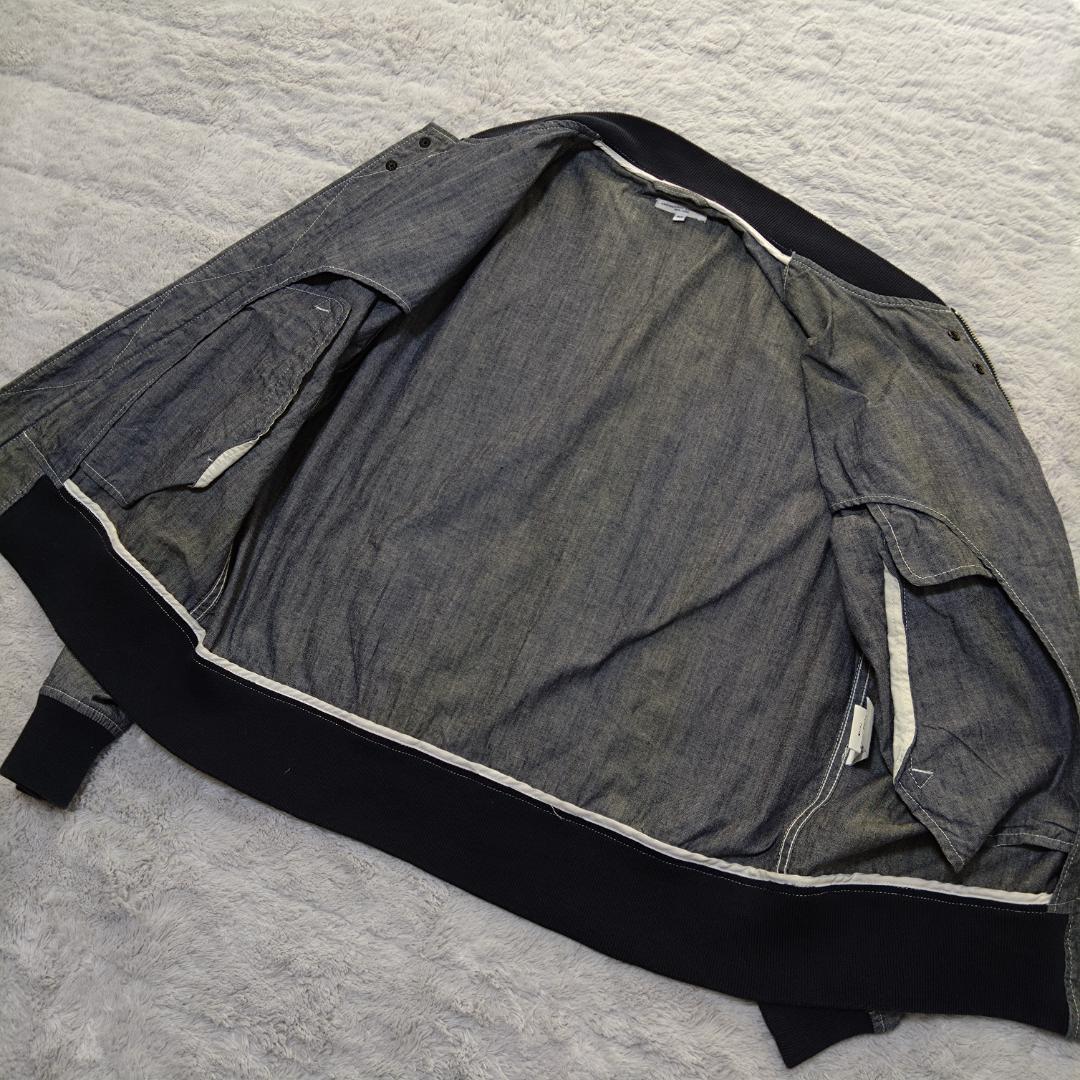 エンジニアードガーメンツ　ブルゾン　ジャケット　M美品　インディゴ調 アメリカ製