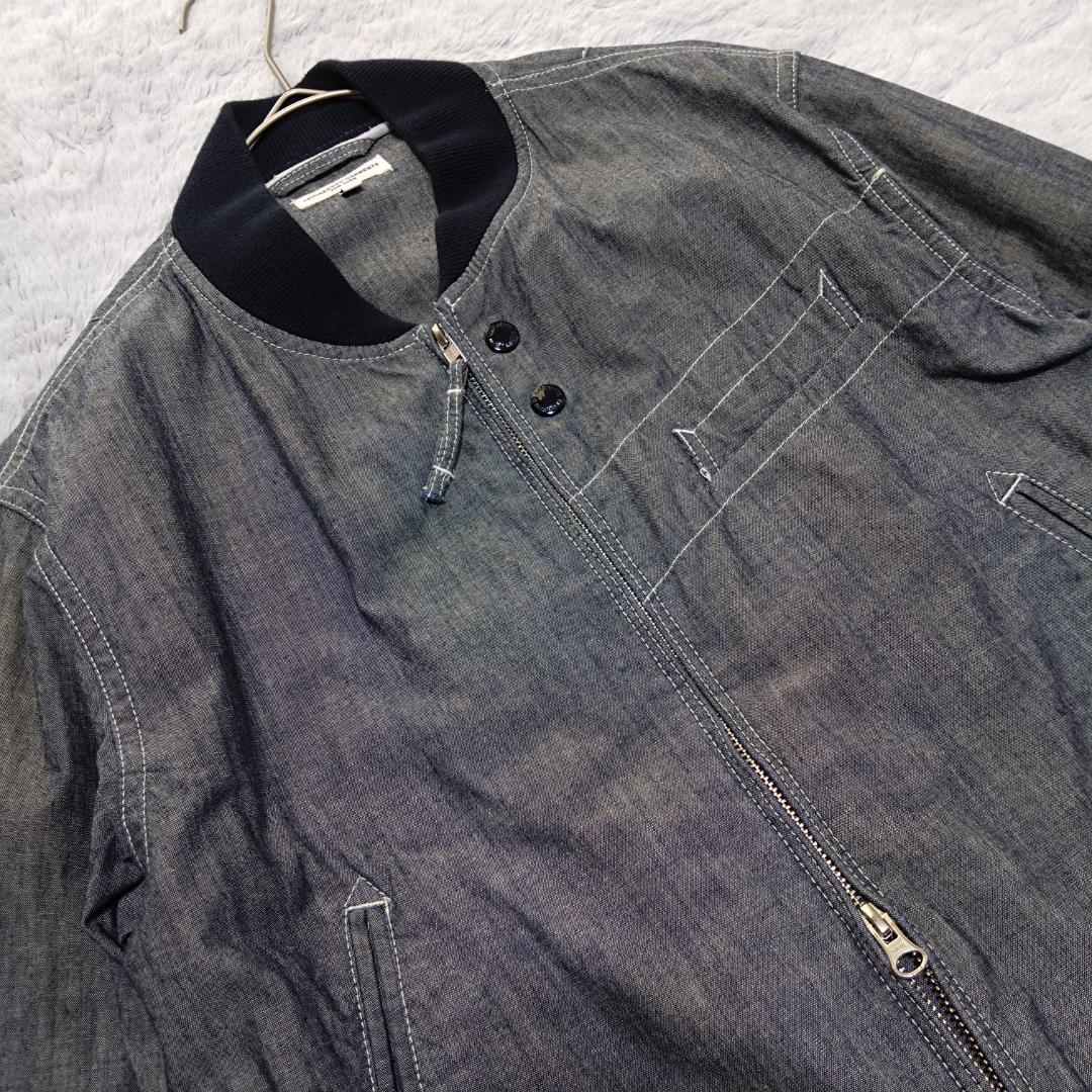 エンジニアードガーメンツ　ブルゾン　ジャケット　M美品　インディゴ調 アメリカ製