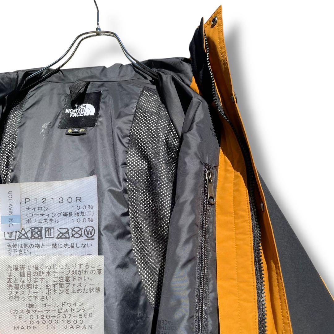 美品 ノースフェイス ゴアテックス マウンテンライト マウンテンパーカー XL