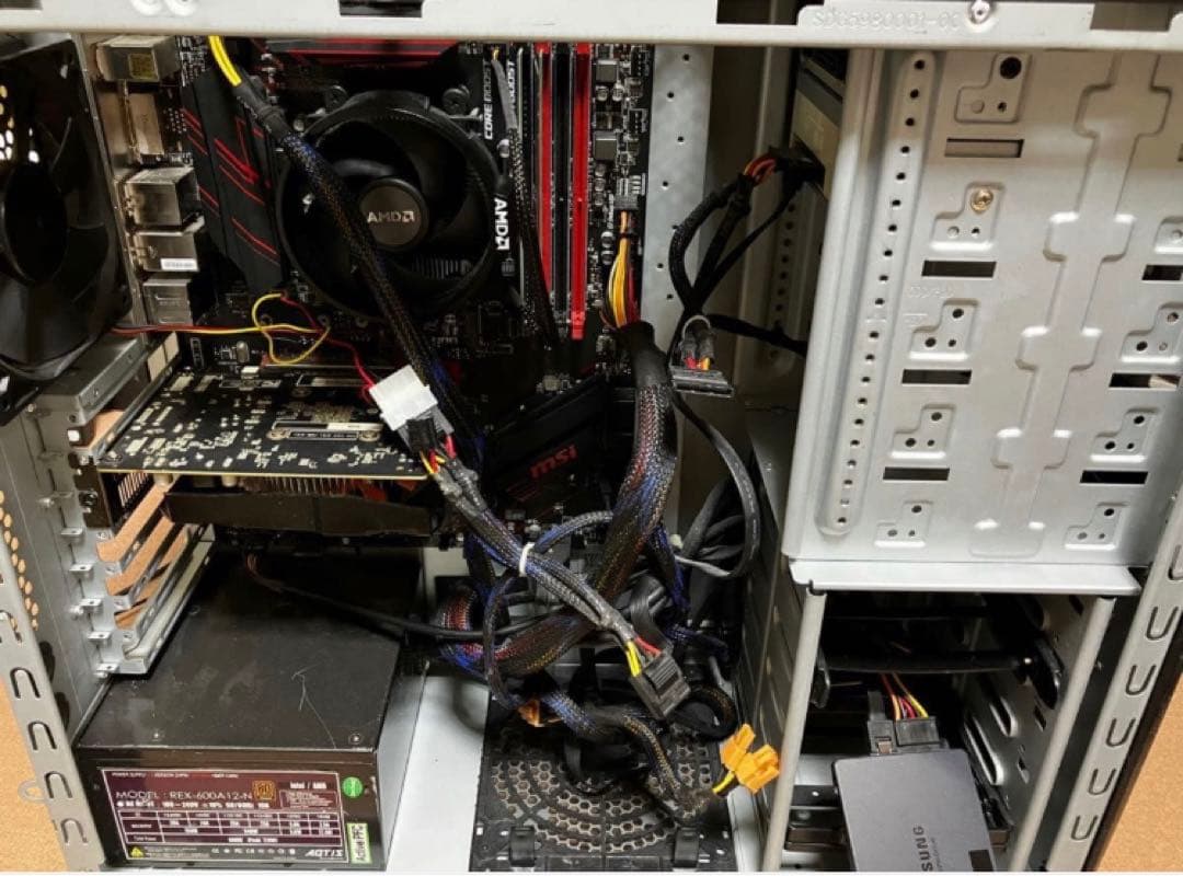 Windows10デスクトップ CPU 1600AF メモリ16GB SSD1T