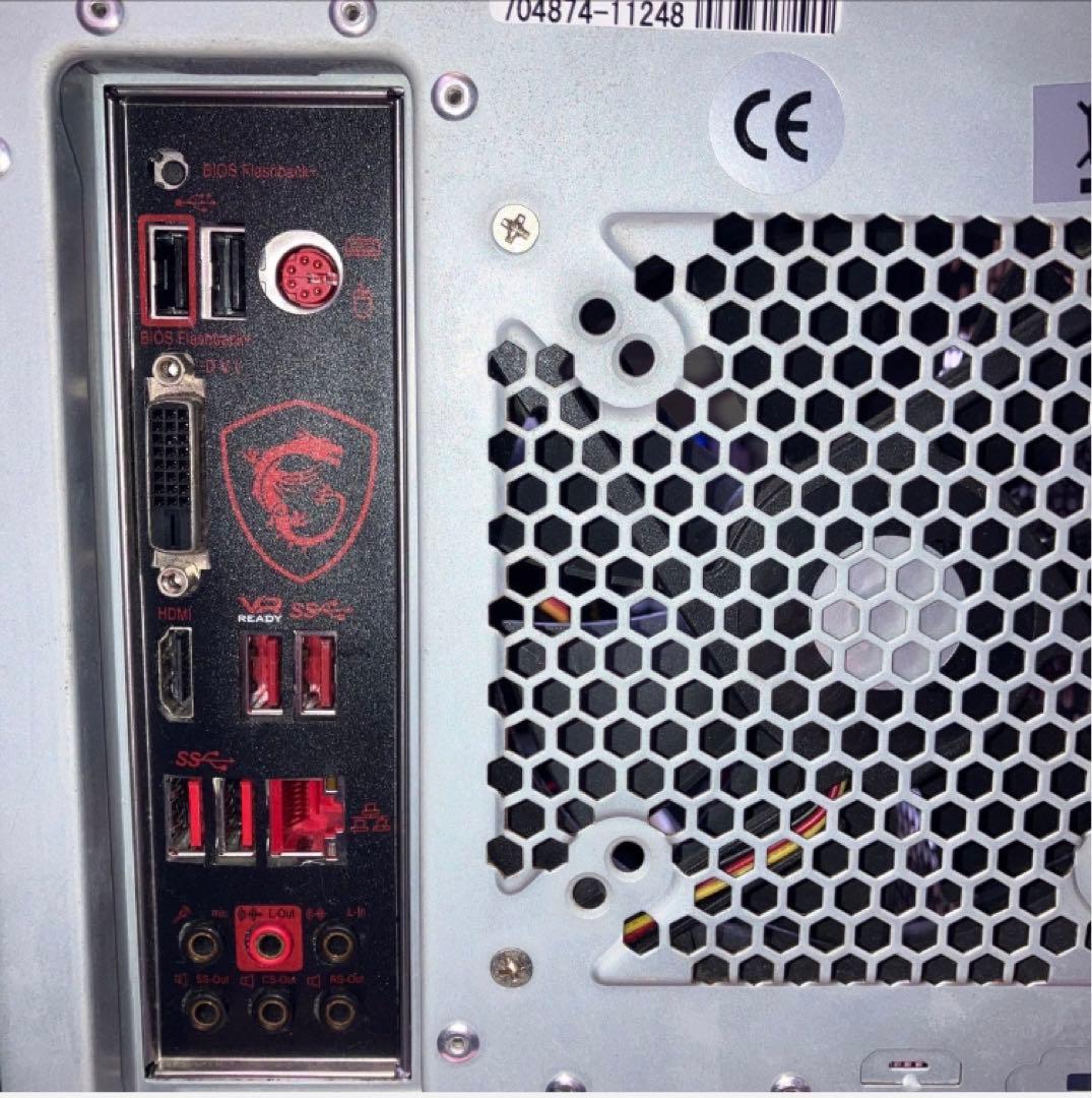 Windows10デスクトップ CPU 1600AF メモリ16GB SSD1T