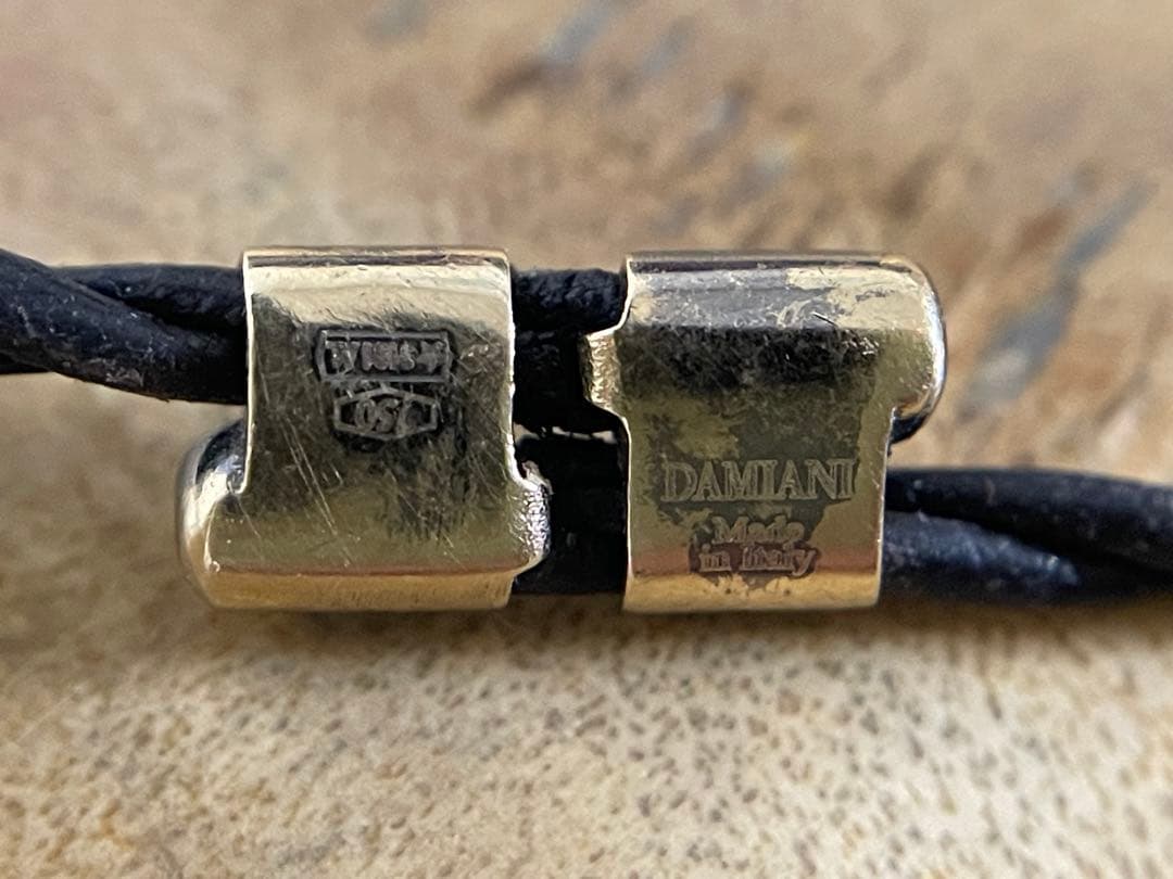 ダミアーニ DAMIANI K18 メトロポリタン クロス 6PDブレスレット
