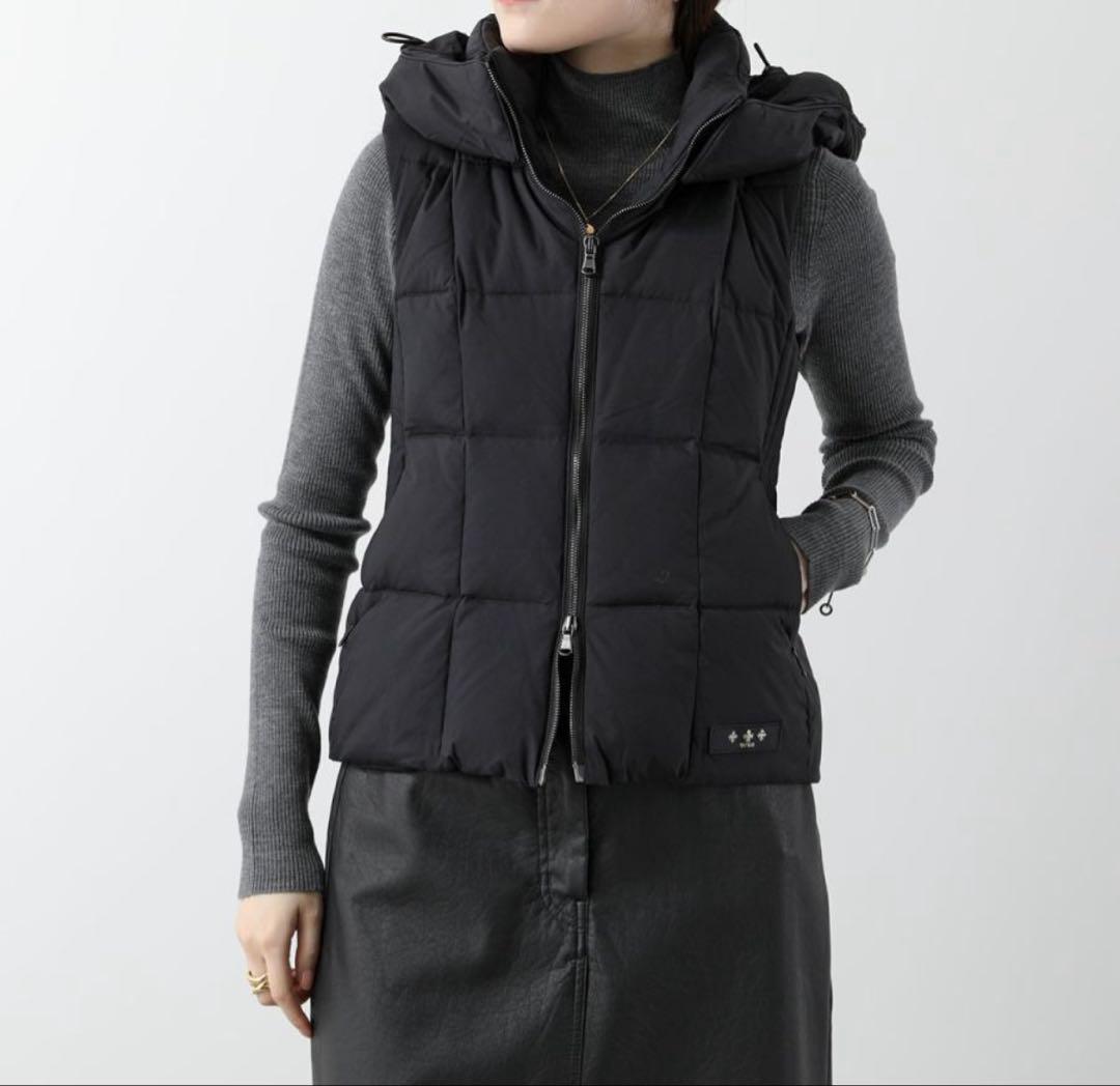 土日SALE♡タトラス ダウンベスト ザラガ リアルフォックス　03サイズ