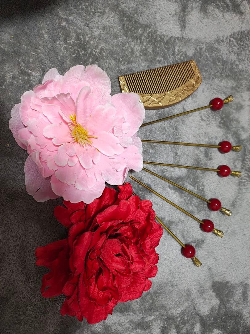 初音ミク 雨夢楼 花魁コスプレ ウィッグ 衣装 飾りフルセット