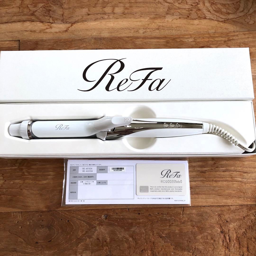 新品未使用　ReFa カールヘアアイロン 26mm ギャランティカード付き