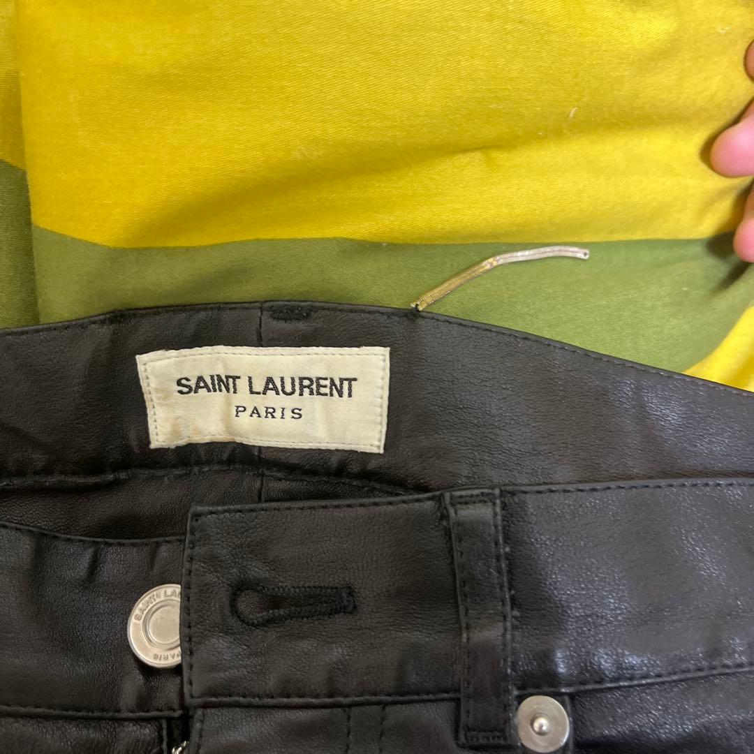SAINT LAURENT ブラック スキニーデニム