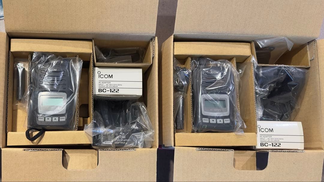 ICOM DPR5 デジタルプライベートラジオ　２台未使用品