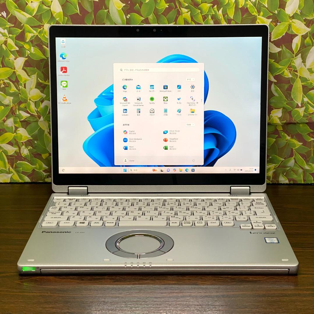 レッツノート CF-QV8 i7 16GB 512GB LTE (K597)