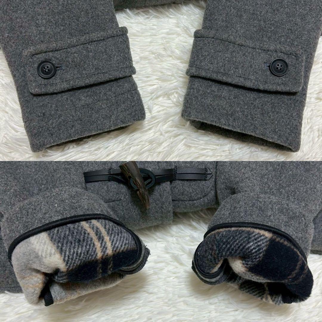 美品 ロンドントラディション スローブイエナ ダッフルコート 36 裏地チェック