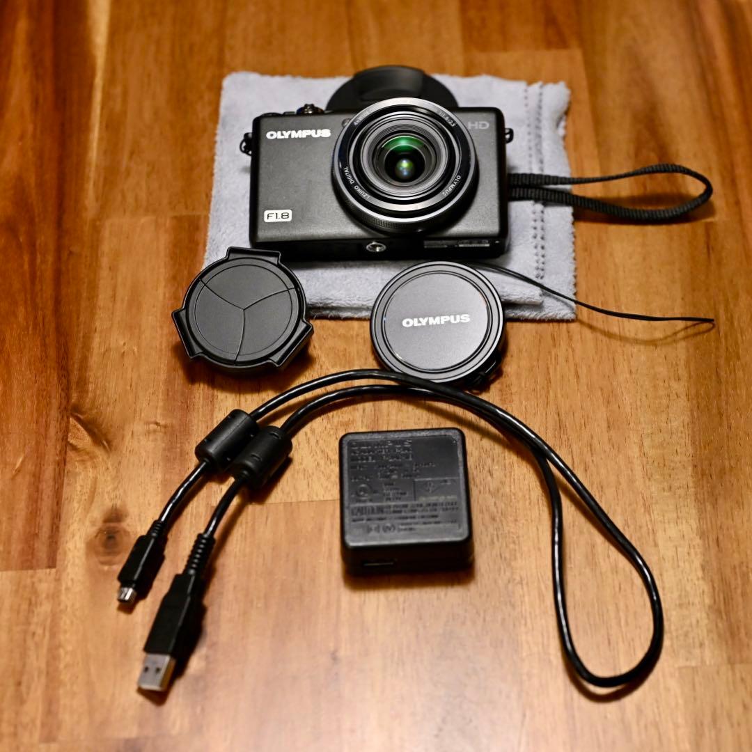 【動作確認済み】OLYMPUS XZ-1 純正充電器付き CCD機