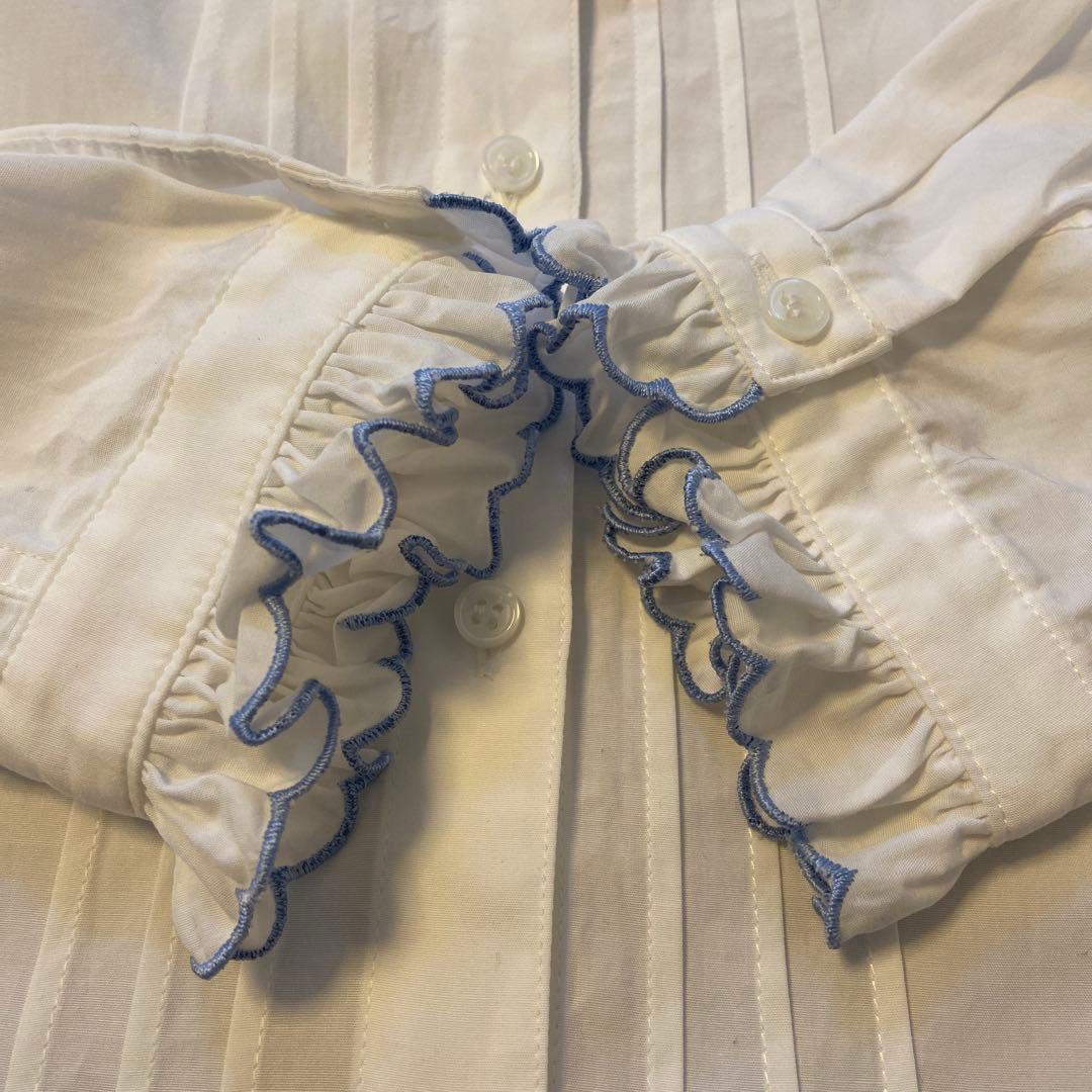 SINME スカラエンブロイダリーシャツ