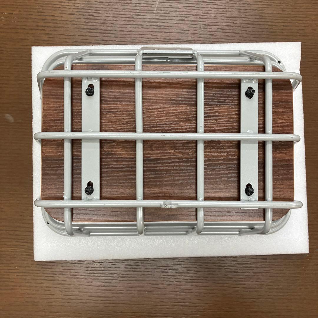 美品 ADO フロントバスケット Air28 28pro 前かご シルバー