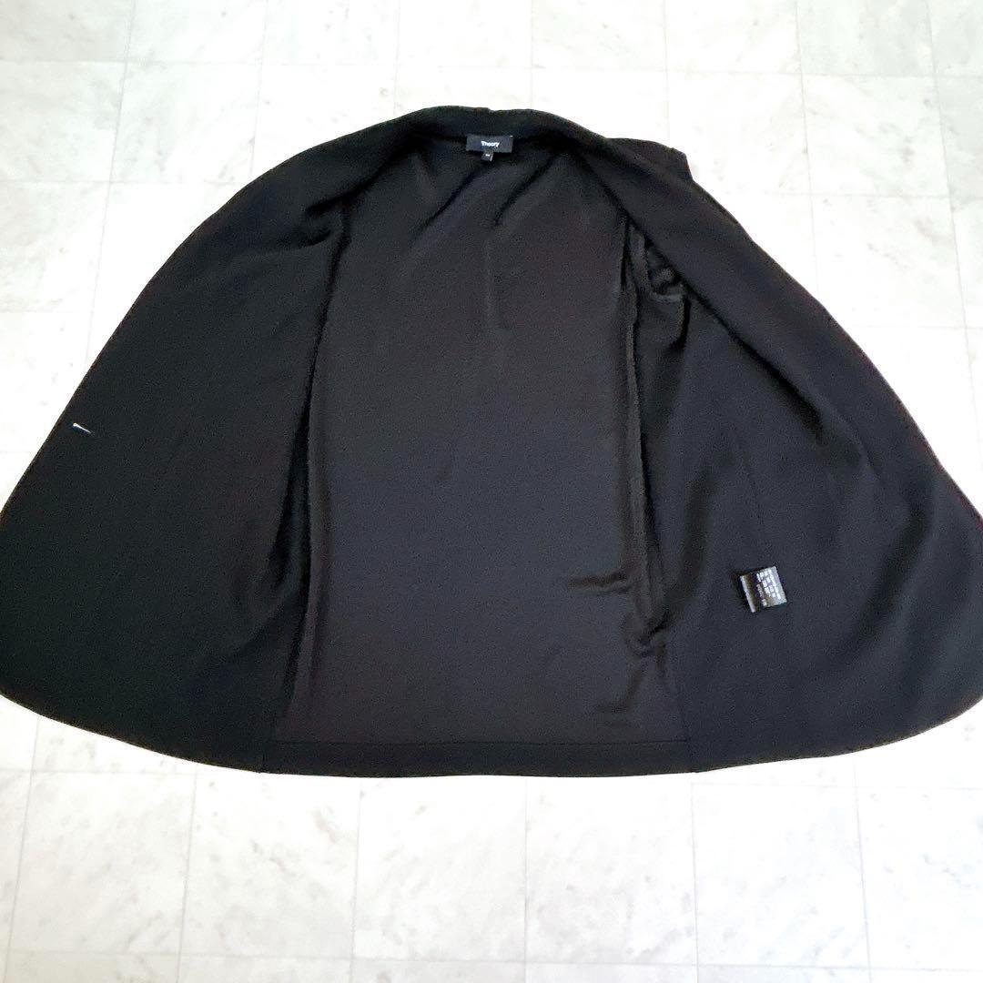 m様 極美品★ Theory セオリー パンツスーツ セットアップ 黒 ドレープ