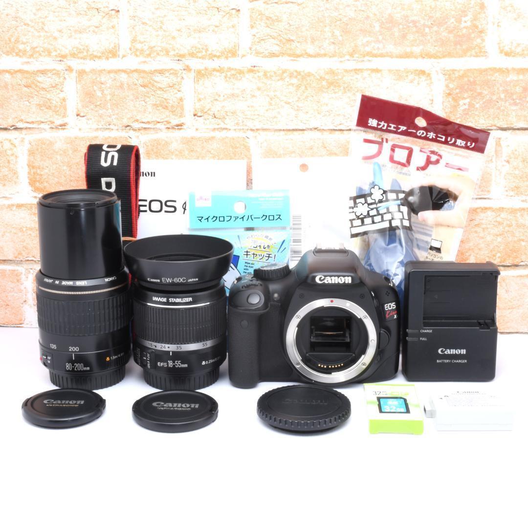 コスパ抜群✨Canon Kiss X4✨軽量コンパクトな入門セット♪