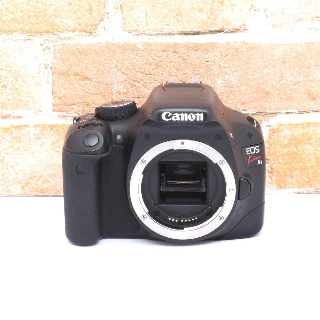 コスパ抜群✨Canon Kiss X4✨軽量コンパクトな入門セット♪