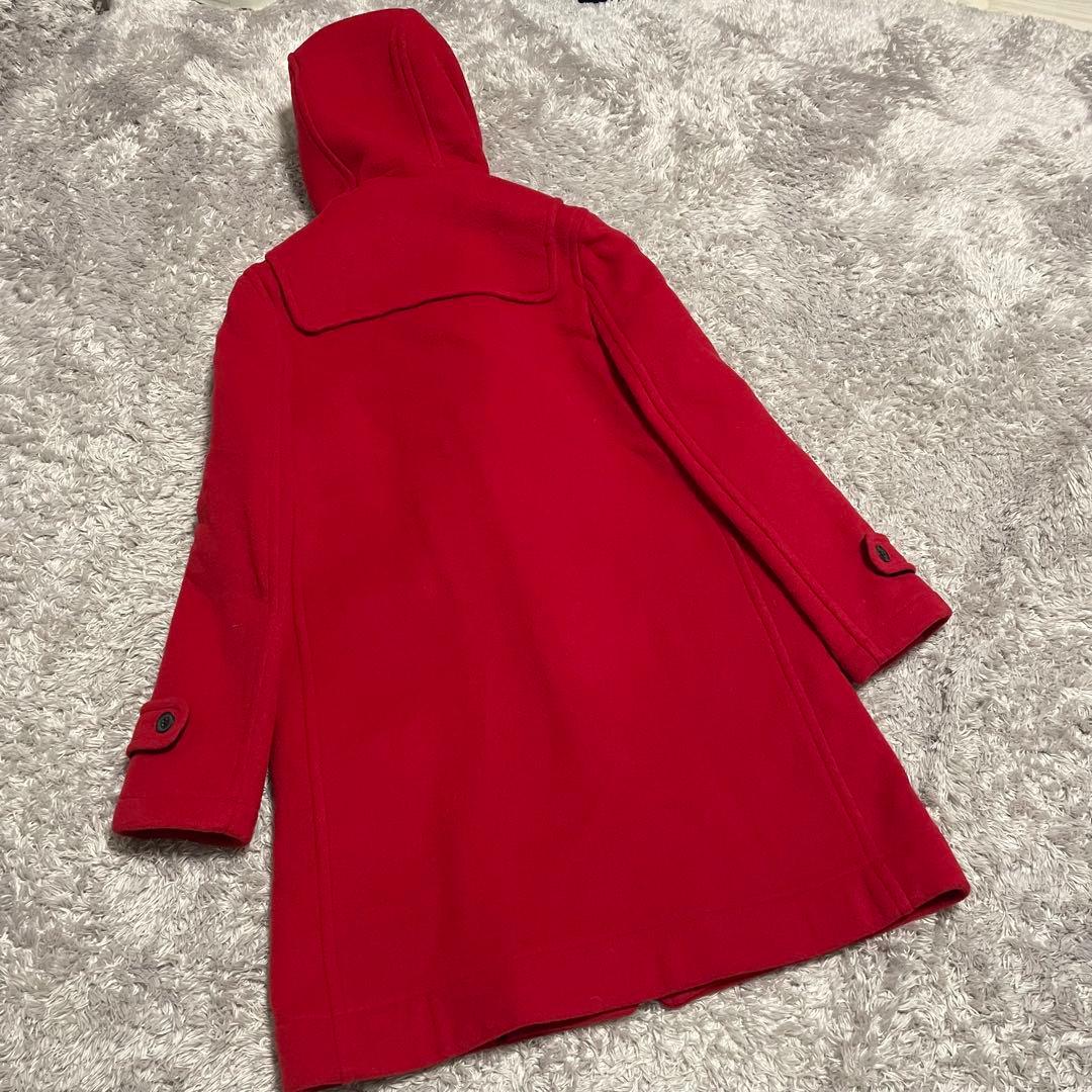 極美品　ロンドントラディション ダッフルコート 赤　サイズ38