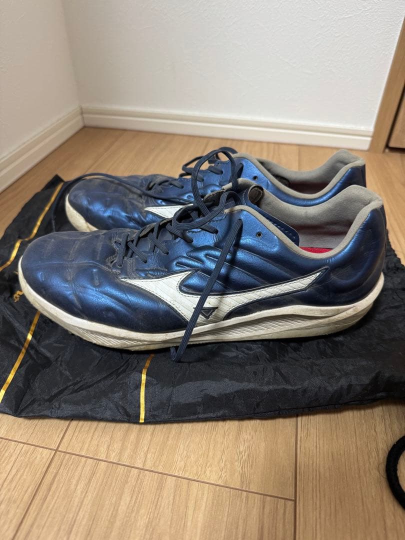 ミズノ　野球スパイク 27.5cm クッションレボプロ　袋・箱付き