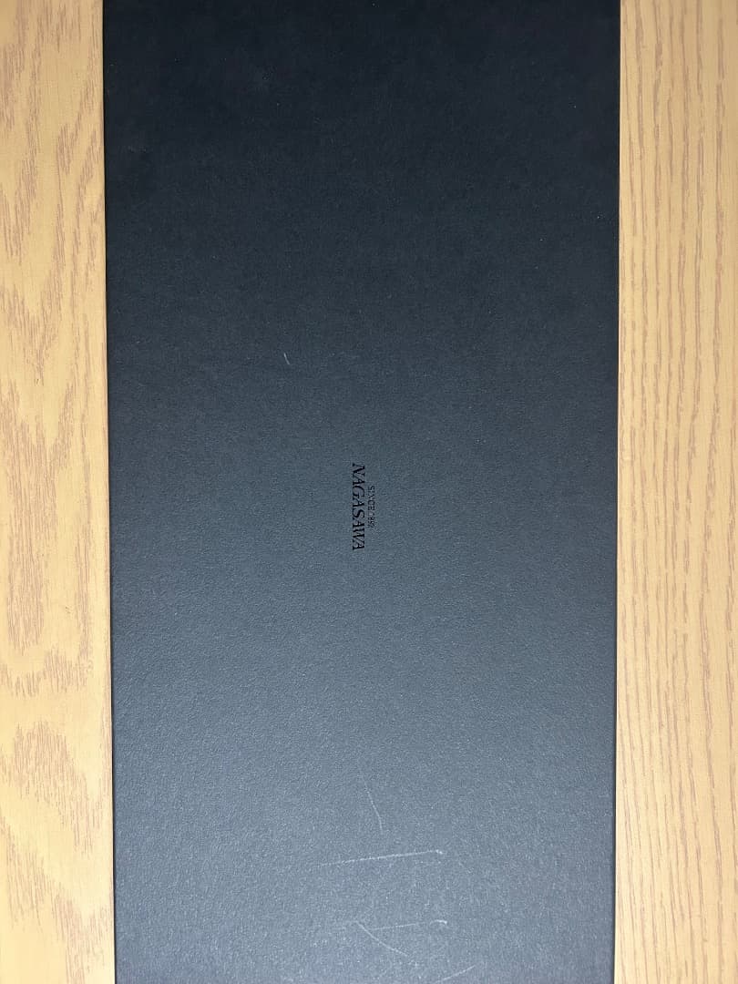 ナガサワ オリジナル キップレザー ロールペンケース 10本挿し ブラック