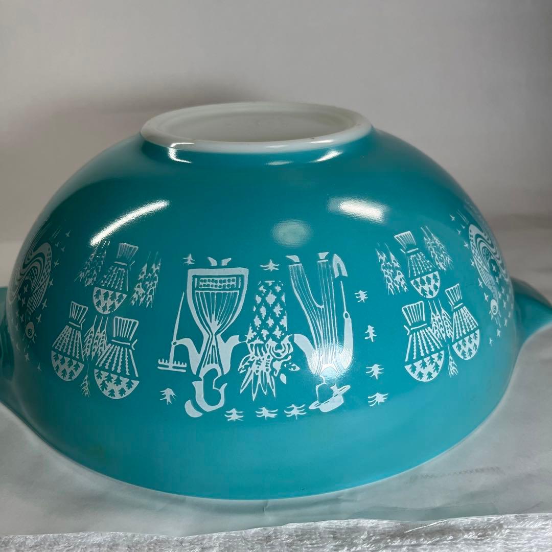 オールドパイレックス　アーミッシュ　ミキシングボウル　3点セット　美品