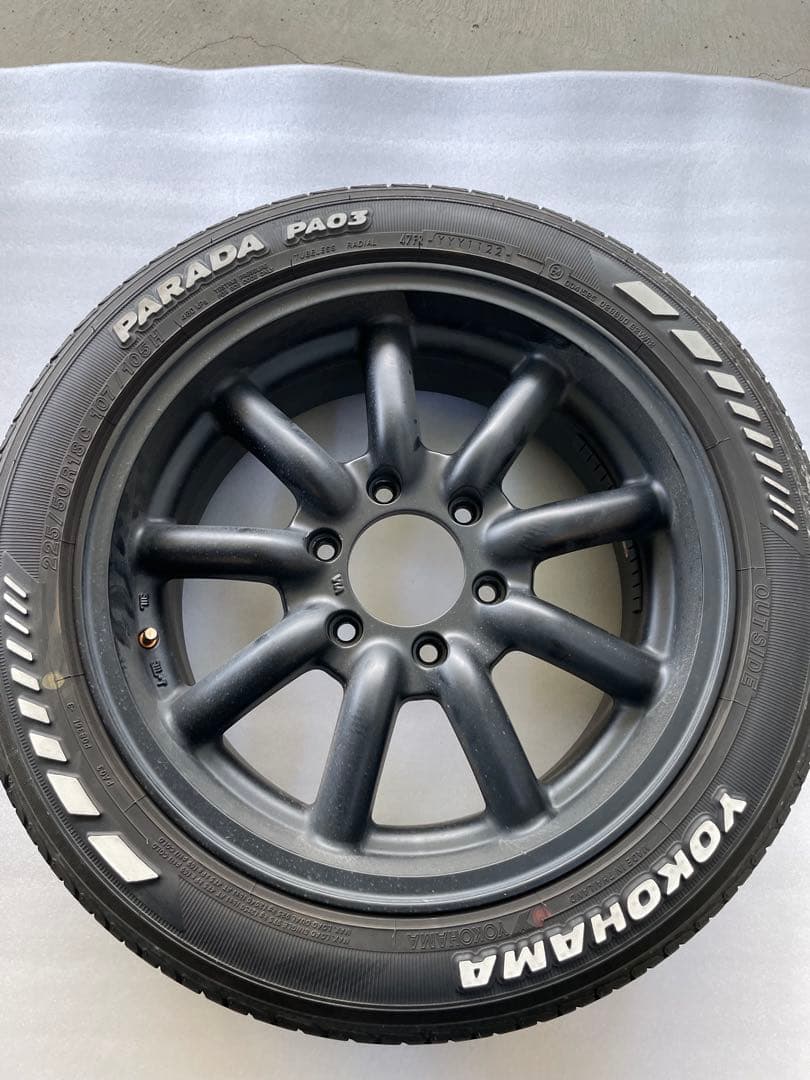 【kasai】ファブレスヴァローネMC-9 18インチ タイヤホイール4本