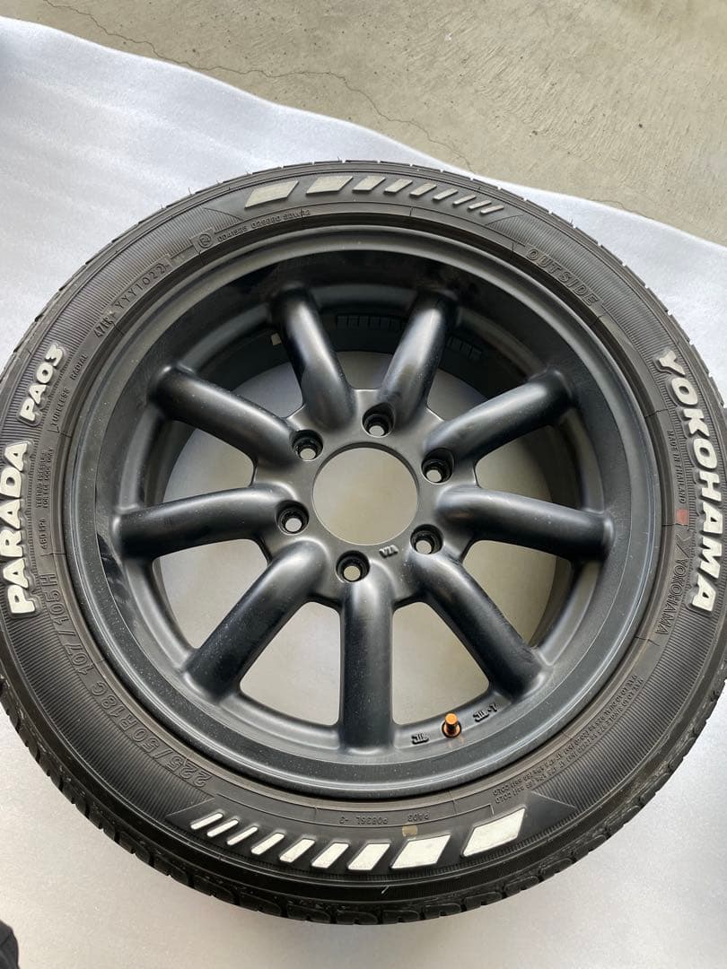 【kasai】ファブレスヴァローネMC-9 18インチ タイヤホイール4本