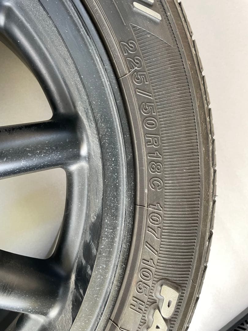 【kasai】ファブレスヴァローネMC-9 18インチ タイヤホイール4本