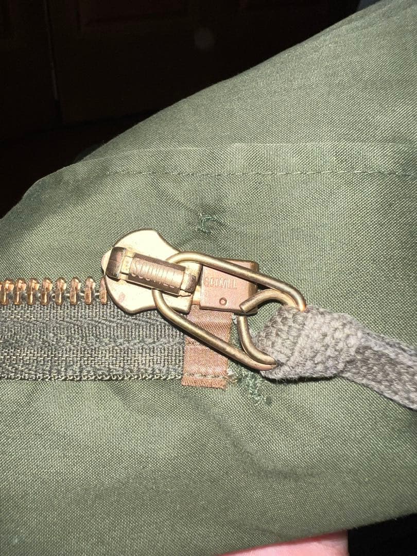 米軍実物 70s80s m65フィッシュテールパーカー　フルセット