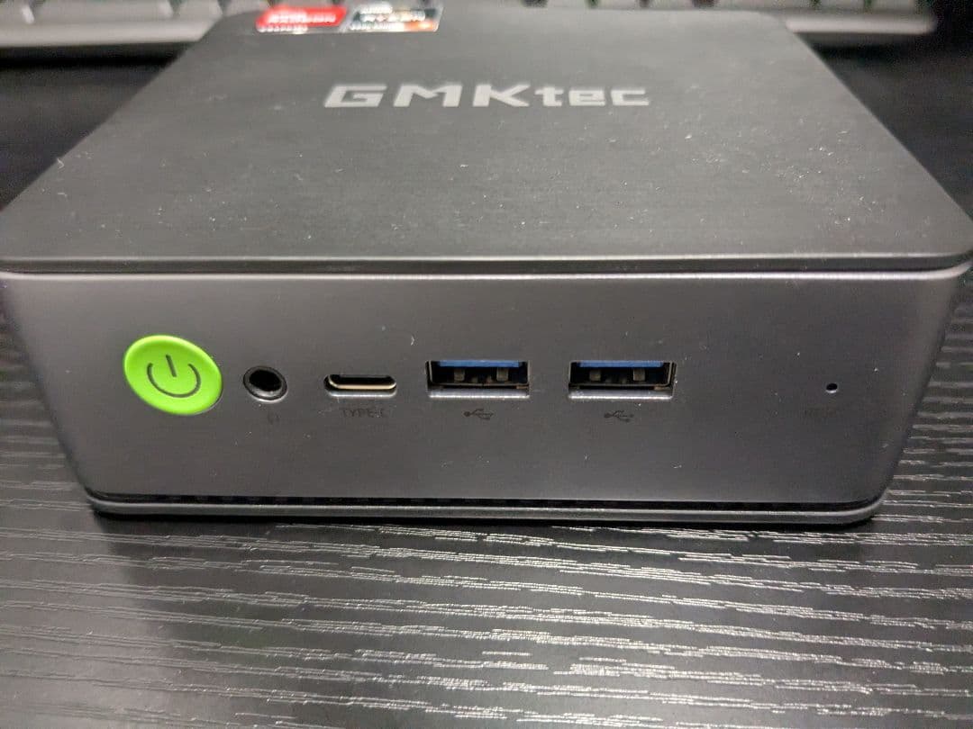 GMKtec ミニPC Ryzen7 6800h
