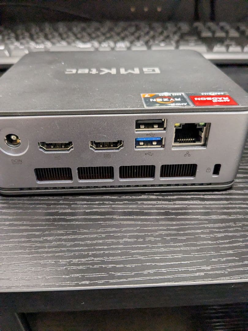 GMKtec ミニPC Ryzen7 6800h