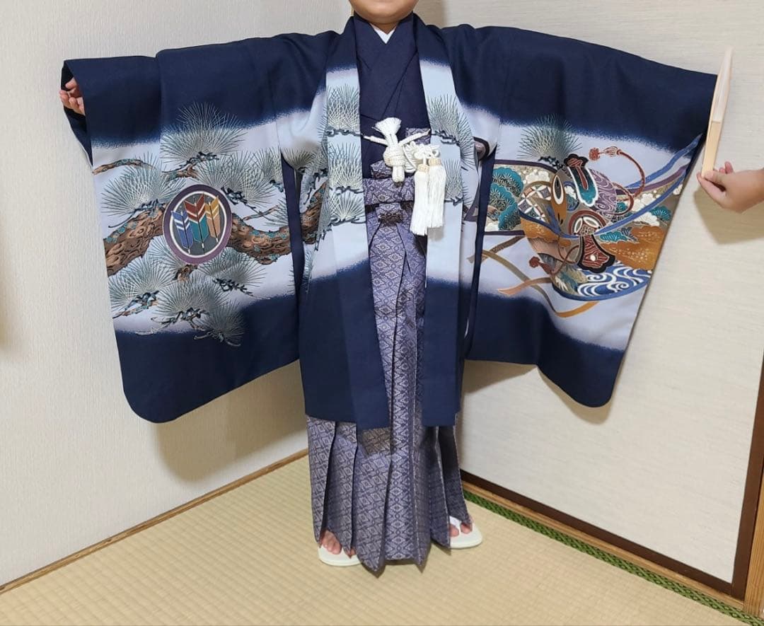 七五三　5歳　男の子　袴セット