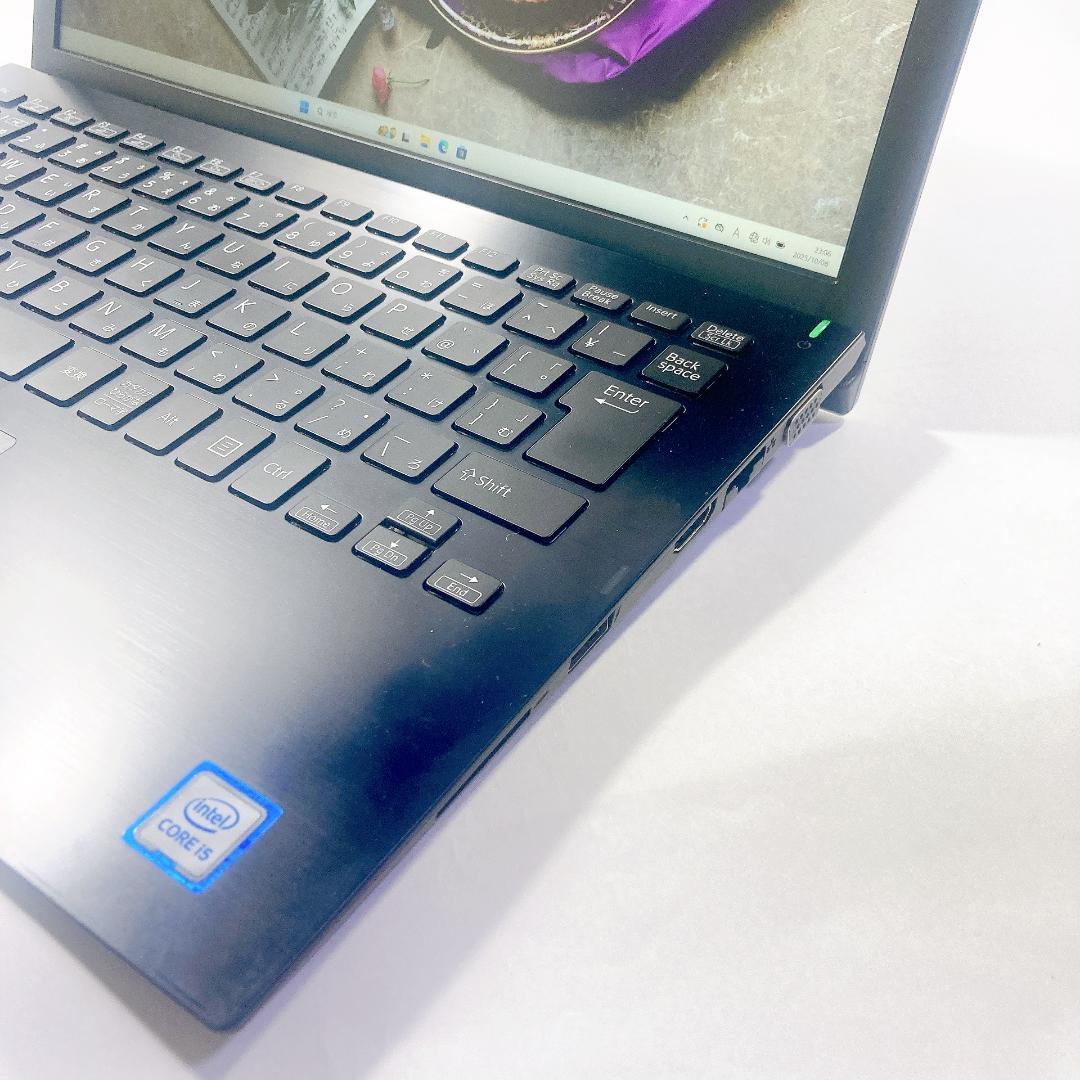 w77✨第8世代 /i5/オフィス付/爆速SSD/VAIO✨すぐ使えるノートPC