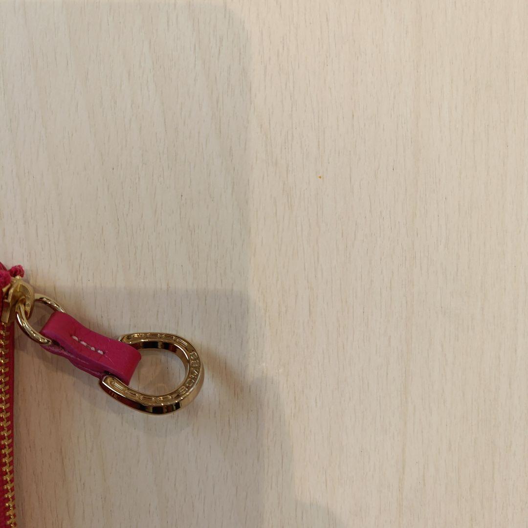 新品未使用 ソメスサドル ピッコラスリムポーチ ピンク