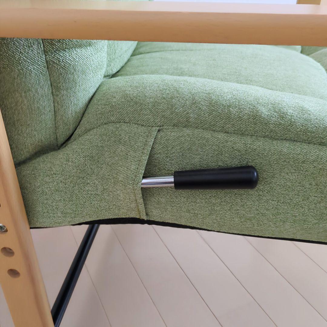 ニトリ　レバー調節　リクライニングチェア　高座椅子