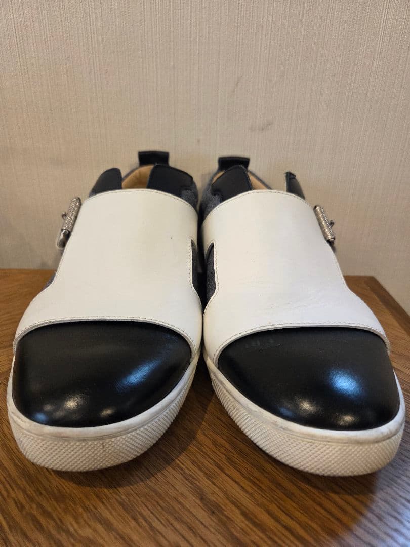 ルブタン Christian Louboutin モンクストラップスニーカー40