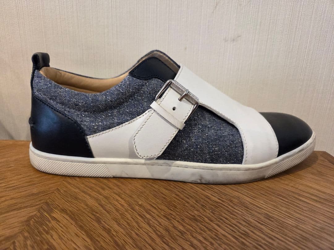 ルブタン Christian Louboutin モンクストラップスニーカー40