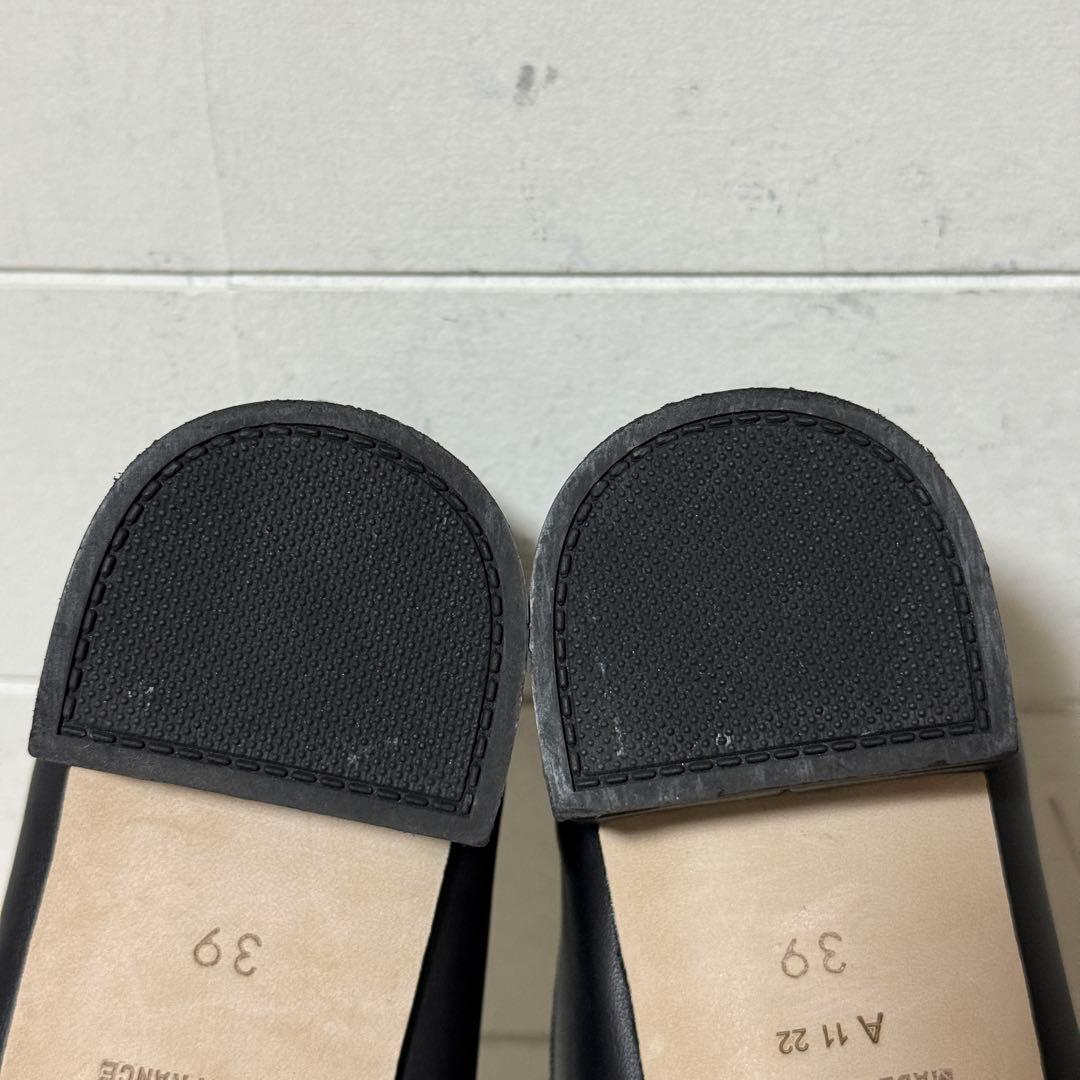 極美品✨レペット　カミーユ　バレリーナシューズ　パンプス　レザー　ブラック　39