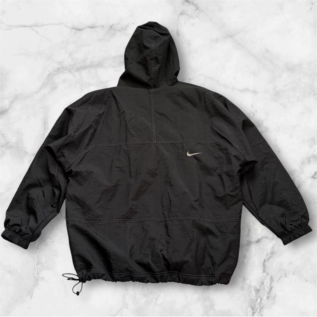 90s NIKE ナイロンジャケット ブラック