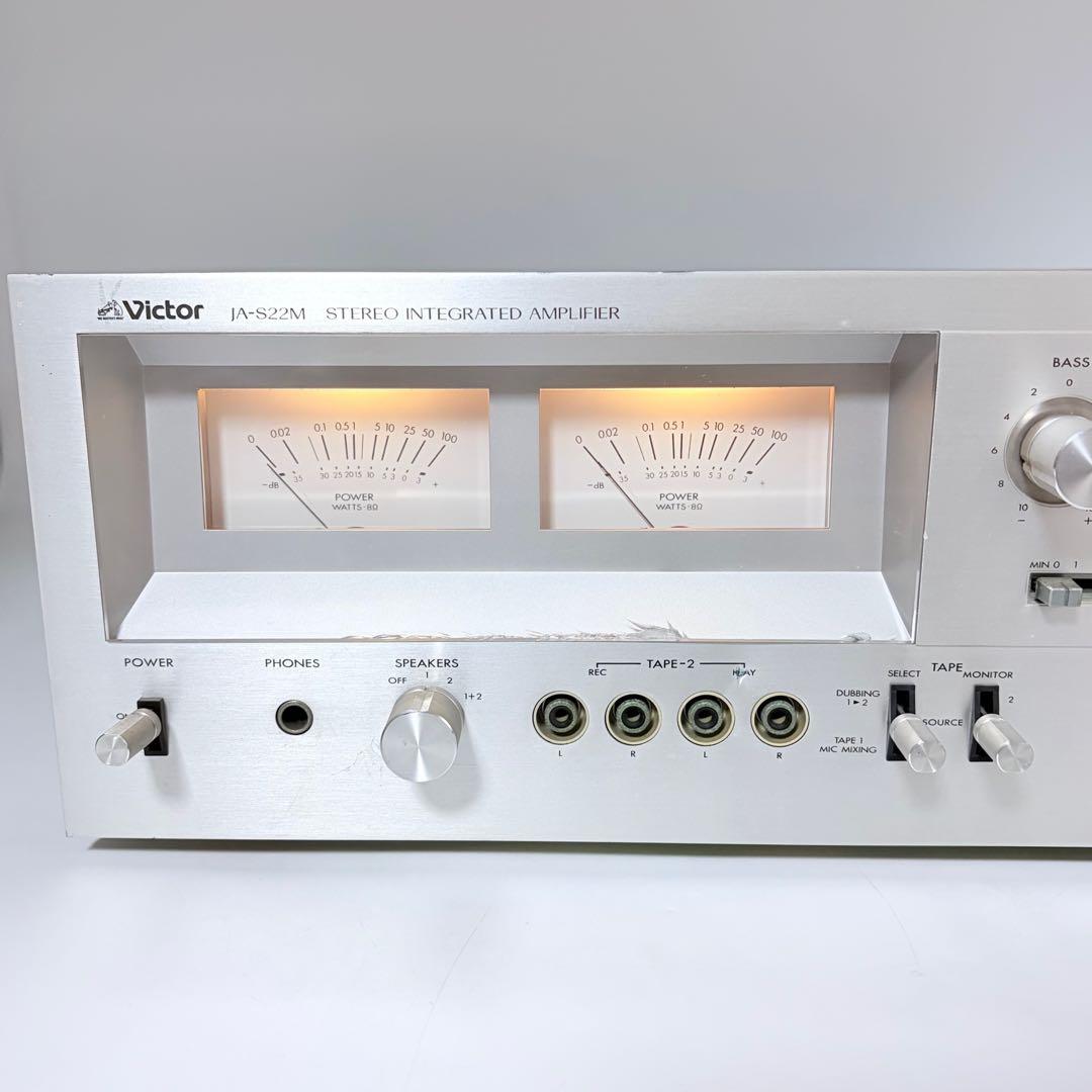 Victor プリメインアンプ JA-S22M ビクター 通電確認済み 現状品
