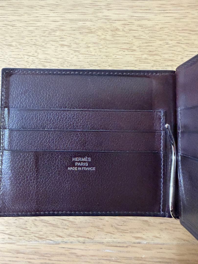 HERMES エルメス ポーカー マネークリップ
